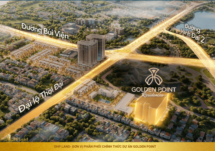 nhà ở xã hội Golden Point Hải Phòng- vị trí