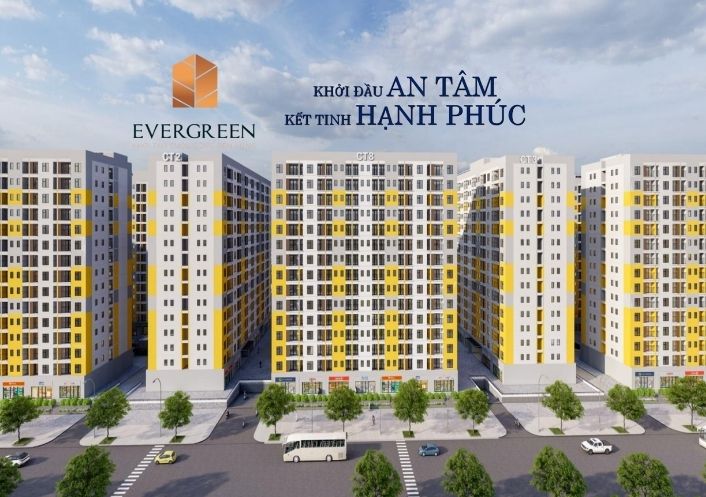 nhà ở xã hôi evergreen tràng duệ