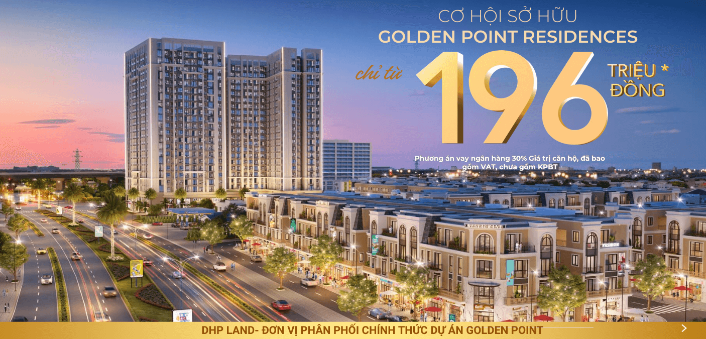 nhà ở xã hội golden point Hải Phòng- tài chính